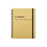 Delfonics Rollbahn Spiral Bound Grid Notebook A5