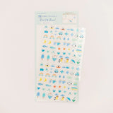 Furukawashiko Daily Seal Stickers - Weather (Blue)