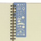 Delfonics Rollbahn Stencil Bookmarks