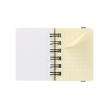 Delfonics Rollbahn Spiral Bound Grid Micro Keyring Notebook