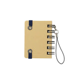 Delfonics Rollbahn Spiral Bound Grid Micro Keyring Notebook