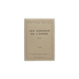 Hightide 2027 Weekly Diary 'Les Agenda De L'Année' A6