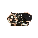 HAMAMONYO Large Furoshiki Wrapping Cloth - Weeping Sakura - Black