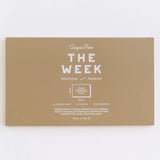 Crispin Finn The Week Desk Planner