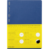 Stalogy 018 Editor's Series 1/2 Year Grid Notebook A5