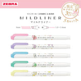 Zebra Mildliner Highlighter 3 O'Clock Snacks (Limited Edition)