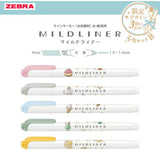 Zebra Mildliner Highlighter 3 O'Clock Snacks (Limited Edition)