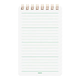 Midori Diamond Pocket Memo Pad Sections Green