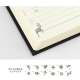 Midori 5 Year Diary Black