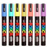Uni Posca PC-5M Natural colour set of 7 Pens