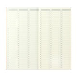 Traveler's Company Notebook Refill 018 Free Diary Weekly Vertical