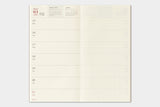 TRAVELER'S Notebook Regular Refill: 2027 Weekly Diary