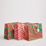 Hand Marbled Glitz Large Gift Bag