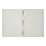 Midori A5 Dot Grid Colour Wirebound Notebook Grey