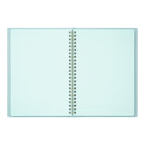 Midori A5 Dot Grid Wirebound Notebook Blue