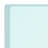 Midori A5 Dot Grid Wirebound Notebook Blue