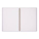 Midori A5 Dot Grid Colour Wirebound Notebook Purple