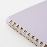 Midori A5 Dot Grid Colour Wirebound Notebook Purple
