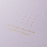 Midori A5 Dot Grid Colour Wirebound Notebook Purple