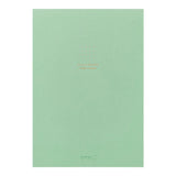 Midori A5 Dot Grid Paper Memo Pad Green