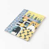 Midori Yuru Log Notebook - B6 - Cat