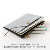 Midori Yuru Log Notebook B6 Fabric Cover