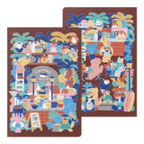 Midori Yuru Log Notebook - B6 - Coffee Shop