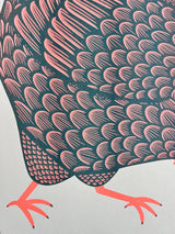 The Plot Chickens A3 Art Print