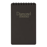 Midori Diamond Large Memo Book - Lined - Black