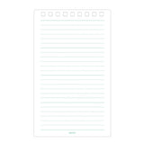 Midori Diamond Large Memo Book - Lined - Black