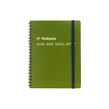 Delfonics Rollbahn Spiral Bound Grid Notebook A5