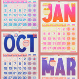 Risotto Studio 2026 A3 Risograph Wall Calendar