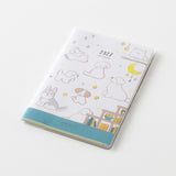 Midori Mini Pocket Monthly Diary - Dog 2027