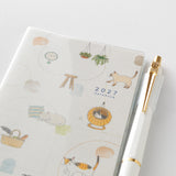 Midori Mini Pocket Monthly Diary - Cat 2027