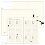 Midori Book Style B6 2027 Diary - Cat - Beige