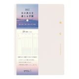 Midori Gradation Day Length B6 Ivory 2027 Weekly Diary