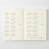 MD Paper Diary A6 2027 Monthly Block & Memo