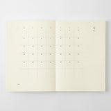 MD Paper Diary A5 2027 Monthly Block & Memo