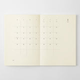 MD Paper Diary A5 Thin 2027 Monthly Block & Memo