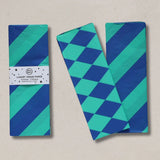 Luxury Patterned Tissue Paper Gift Wrap - Cobalt Blue & Jade