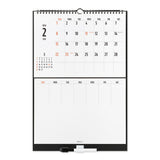 Midori 2026 Wall Calendar with Whiteboard