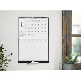 Midori 2026 Wall Calendar with Whiteboard