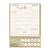 Midori 2027 Cats Desk Calendar - Small