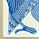 A Wing and a Prayer Owl A3 Art Print