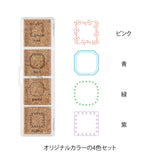 Midori Yuru Log Pre-inked Stamp