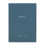 Laconic Style Notebook - A5 - Meeting Record Book