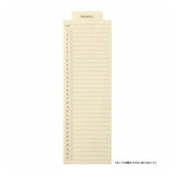 Laconic Monthly Planner set of Bookmarks