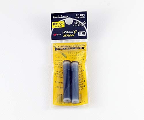 Tachikawa School G Pen Cartridges Black