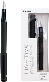 Pilot Lightive Fountain Pen Matte Black