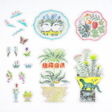 iyo okumi: Transparent Embroidery Sticker Set